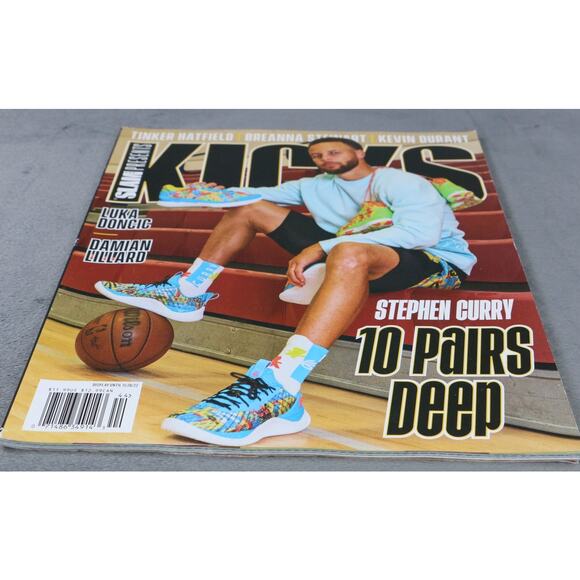 SLAM Presents KICKS 25 Magazine 2022 Stephen Curry Cover “10 Pairs Deep” - Picture 2 of 9
